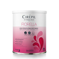 Cirepil Fiorella strip wax 800 g.แว๊กซ์ร้อนรูปแบบกระปุก เนื้อสีชมพูบางเบา สูตรแพ้ง่าย สูตรใหม่ ปาดแล้วใช้ผ้าดึง