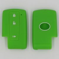 ♈✟ 4PC Silicone Rubber Car Key Cover Case for Toyota Corolla Camry 2014 2015 Remote Key