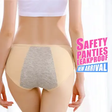 3Pcs Menstrual Period Panties Women Underwear Heath Cotton Mid Waist Widen  Girls Pantys Leak Proof Ladies Physiological Pants - AliExpress
