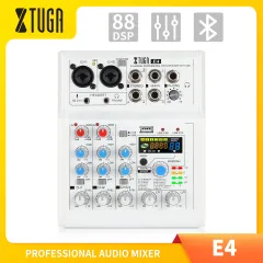 XTUGA LXT8 DJ Mixer 8 Channel Multipurpose Professional Audio