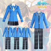 [COD] Idol dream festival ice eagle Beidou cos school uniform male and female student anime suit heroine cosplay costume