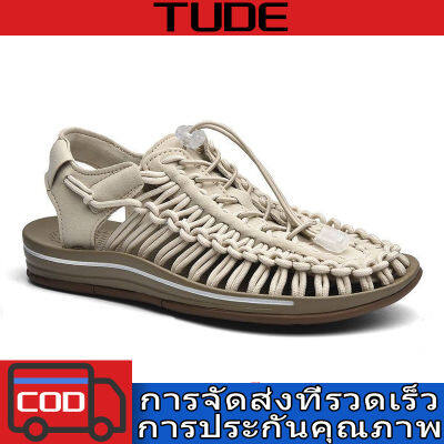 TUDE 2023 KEEN รองเท้าแตะผู้ชายและผู้หญิงน้ำกลางแจ้งแฟชั่นลื่นง่ายน้ำและที่ดินรองเท้าแตะแห้งเร็วผู้ชายรองเท้าแตะคู่ 35-44