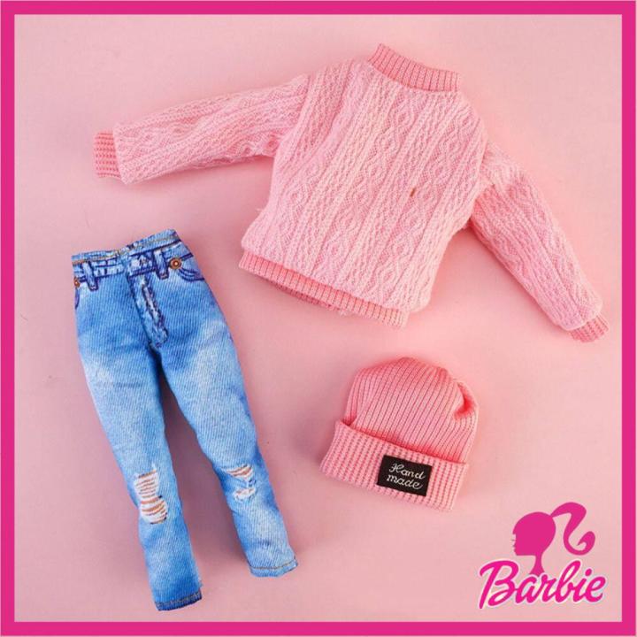 barbiestyle-barbiepink-barbiecore-ชุดบาร์บี้-บาร์บี้-บาบี้-ตุ๊กตาบาร์บี้-ตุ๊กตาน่ารัก-อะนิเมะพัดลม-diy-ชุดสูทแฟชั่นน่ารัก1-6-bjd-เสื้อผ้าอุปกรณ์