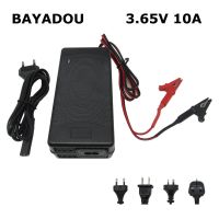 3.65V 10A Lifepo4 Fast Charger 1S 3.2V 3.3V LFP Energy Storage Solar Iron Phosphate RV Battery Cell Smart Charger 3.65 Volt