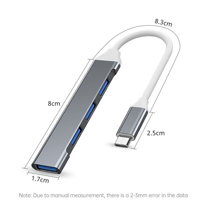 type-c-extender-hub-แท่นวางมือถือ-usb-c-ไมโครโฟนไร้สายคอมพิวเตอร์-splitter-usb-3-0สำหรับโทรศัพท์และคอมพิวเตอร์โน้ตบุ๊ก