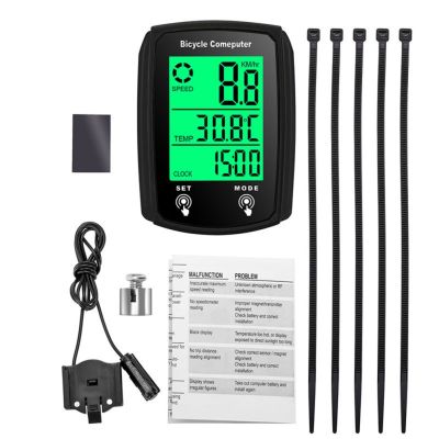 ：“{—— GPS Bicycle Computer Wireless Speedometer Waterproof Bike Computer Bluetooth Cycling Odometer Stand Universal Accessories