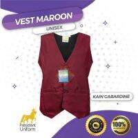 เสื้อกั๊ก MAROON Supervisor!!! เสื้อกั๊ก สําหรับนักเรียนมัธยมปลาย PV005