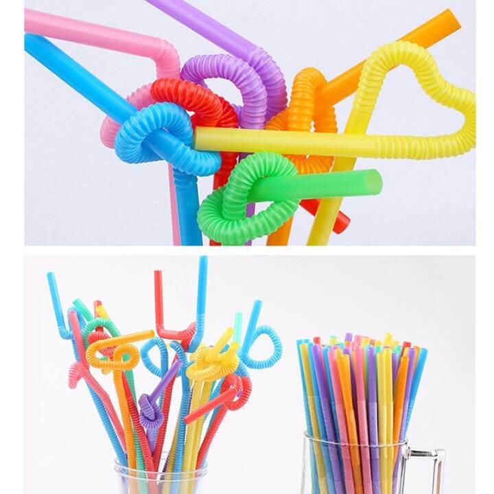 100pcs-multicolor-straws-extra-long-plastic-drinking-straws-non-toxic-bendable-disposable-straw-shop-bar-wedding-party-supplies