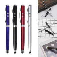 4 In1 LED Pointer Touch Screen Stylus Ballpoint Pen For For For Smartphone Accessories