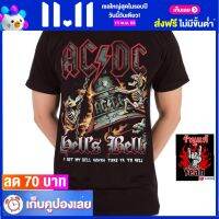 เสื้อวง AC/DC เสื้อร็อค เสื้อทัวร์ เอซี/ดีซี ไซส์ยุโรป RCM1180