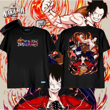 Anime ONE PIECE Cartoon T-Shirt Manga Short Sleeve Tee T-Shirts Cosplay