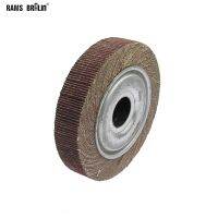 6 quot;/8 quot; Flange Abrasive Flap Wheel Sanding Cloth Mop Wheel Metal Wood Polishing Grinding