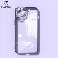 SmartDevil ชุบเคสโทรศัพท์สำหรับ iPhone 14 Pro Max Case Original iPhone 14 Pro case 14Promax 14 Plus โปร่งใส All-Inclusive เลนส์ป้องกัน Drop Soft ซิลิโคน Protector
