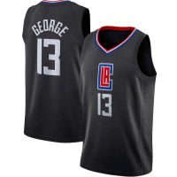 Los Best Angeles เสื้อบาสเก็ตบอล clipper 13 tawhi Leonard 2021 2022ใหม่2 Paul George Black