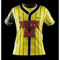 （Contact customer service to customize for you）Route A2 Taiping Sublimation Tshirt / Baju Microfiber Jersi / Jersey Sublimation / Tshirt Jersey（Childrens Adult Sizes）