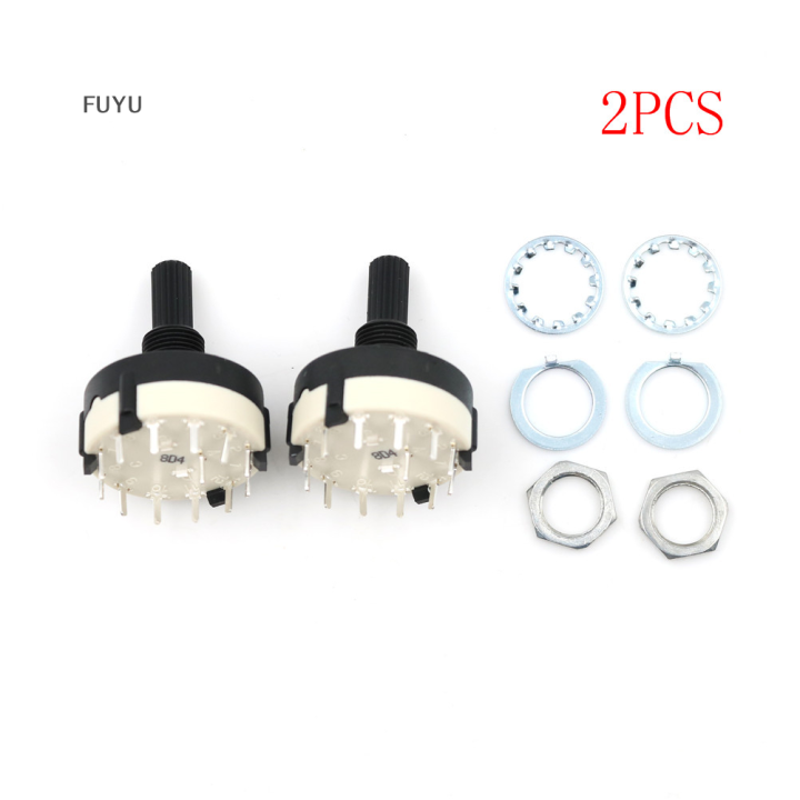 fuyu-2pcs-rs26-1-pole-position-12เลือก-band-rotary-channel-selector-switch