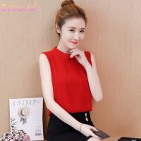 COD DSFERTRETRE S-XXL Summer 2020 New Fashion Korean Casual White Black Red Gray Purple Sleeveless Womens Blouse Top