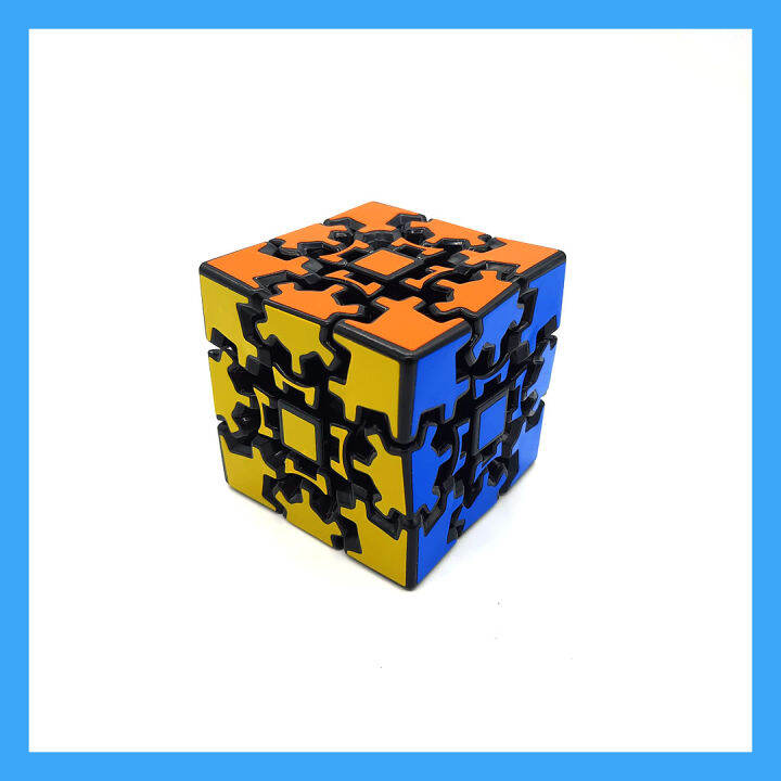 รูบิค-เกียร์ฺ-rubik-gear-cube-เล่นสนุก-ลื่น-คงทน-สินค้าคุณภาพของแท้-รับประกัน-รูบิค-รูบิก-รูบิด