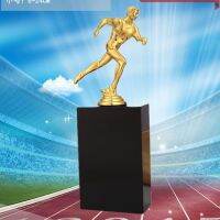 2023 Original Genuine Running Trophies Customized Crystal Sports School Games Running Team Medals Marathon Statues Running