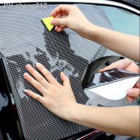 2/4pcs 38x42cm DIY Summer Car Stickers Sun Shades Sun Protection Window Cover Black PVC Sunshade Side Window Shield