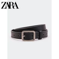 ZARA丨 belt 2022 joker han edition ins the new autumn wind contracted jeans fashion belt black students