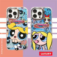 แบรนด์ยอดนิยมแฟชั่นสำหรับ IPhone 15 14 13 12 Pro Max เคสโทรศัพท์มีลายการ์ตูนตำรวจหญิงน่ารัก