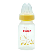 Bình sữa Pigeon cổ hẹp nhựa PP tiêu chuẩn 120ml- bình sữa cổ nhỏ nhựa PP