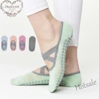 【hot sale】☋ C04 Dualswish Breathable Anti-friction Women Yoga Socks Sport Antislid Socks Silicone Non Slip Pilates Barre Breathable Sports Dance Socks