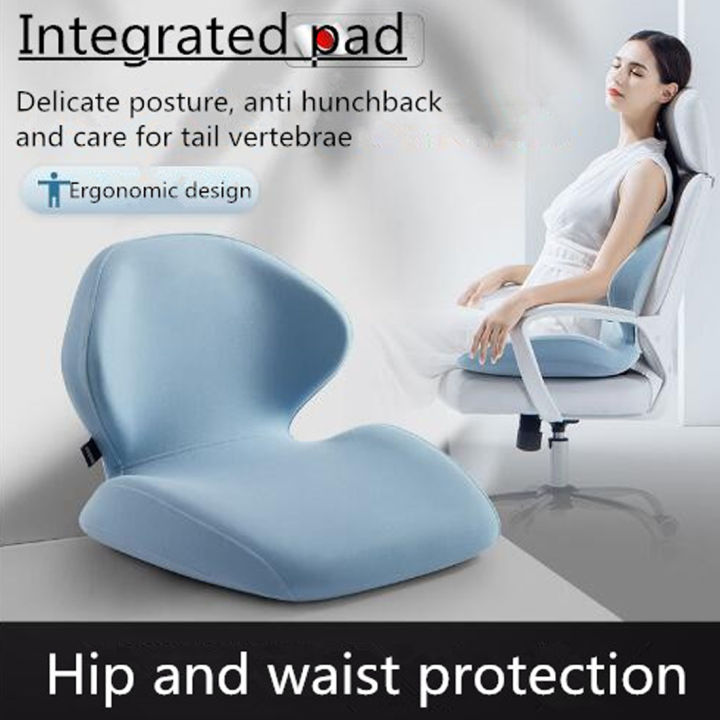 Trobo Seat Cushion, Car Pillow for Driving Seat to Improve Sciatica, Coccyx,  Hip and Tailbone Pain, Ergonomic Memory Foam Chair Pad for Lower Back Pain  Relief, Perfect for Long Trips, Home 