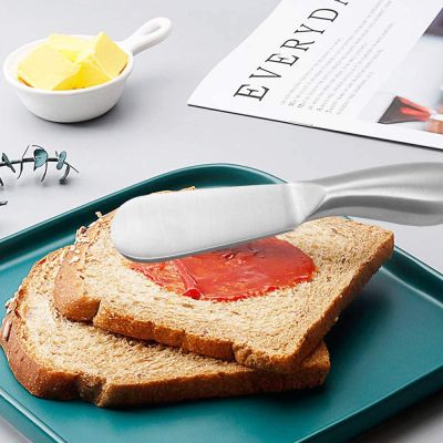 Creme Knives Jam Kitchen Tools Used For Cheese Pizza Hole Cheese Dessert Jam Knife Butter Knife Cutlery