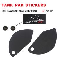 ㍿▫ For Kawasaki Z650 2017 2018 Z 650 Motorcycle Anti-Slip Tank Pad Stickers PVC Gas Side Knee Grip Protective Decoration Decals