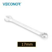 Veconor 17mm Open Box End Combination Wrench Chrome Vanadium Opened Ring Combo Spanner Household Car repair Hand Tools 17 mm