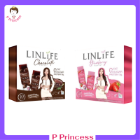 LinLife ลินไลฟ์ โปรตีนเจลลี่ โปรตีนแม่อั้ม มี 2 รส ช็อคโกแลต และสตรอเบอร์รี่ ขนาดบรรจุ 10 ซอง / 1 กล่อง