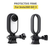 กรอบกันกระแทกสำหรับ Insta360 GO 3กล้องแอคชั่นแคมเมราอะแดปเตอร์ขยายอุปกรณ์เสริมวงเล็บกรงกรอบป้องกัน