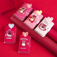 พร้อมส่ง กระเป๋าใส่นามบัตร หมีLotso น้องเค้าฮิตสุดๆนะ ลายน่ารัก คิ้วท์มากก