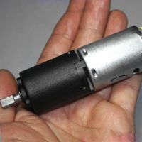 【YF】✐▣  28MM 3-stage Planetary Motor 5V-24V 100RPM Slow Speed Output Shaft 385 Reducer Large Torque