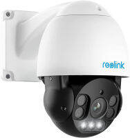 REOLINK 4K PTZ Outdoor Camera, PoE IP Home Security Surveillance, 5X Optical Zoom Auto Tracking, 3pcs Spotlights Color Night Vision, Two Way Talk, Up to 256GB SD Card(Not Included), RLC-823A