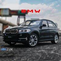 WELLY 1:24 BMW X5 SUV จำลองล้อแม็กรถยนต์รุ่น D Iecast โลหะนอกถนนยานพาหนะรุ่นสะสมเด็กเด็กรถของเล่นวันเกิด Gift888