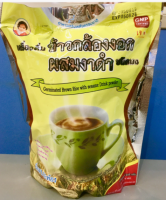 แม่อุษา(เจ)ข้าวกล้องงอกผสมงาดำ ชนิดผง 352 กรัม(22กx16ซอง)(Germinated Brown Rice with Sesame Drink Powder 352g:22gx16Sachet)