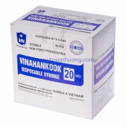 Bơm tiêm Vinahankook 20cc 23G x 1 Xi lanh sử dụng 1 lần vinahancook 20ml