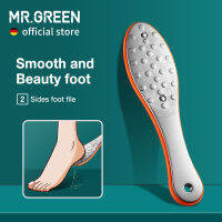 MR.GREENเท้าRaspsเท้าที่ขัดตะไบส้นเท้าProfessionalดูแลเท้าเครื่องมือสแตนเลสสตีลด้านคู่Dead Skin Pedicure Rasp