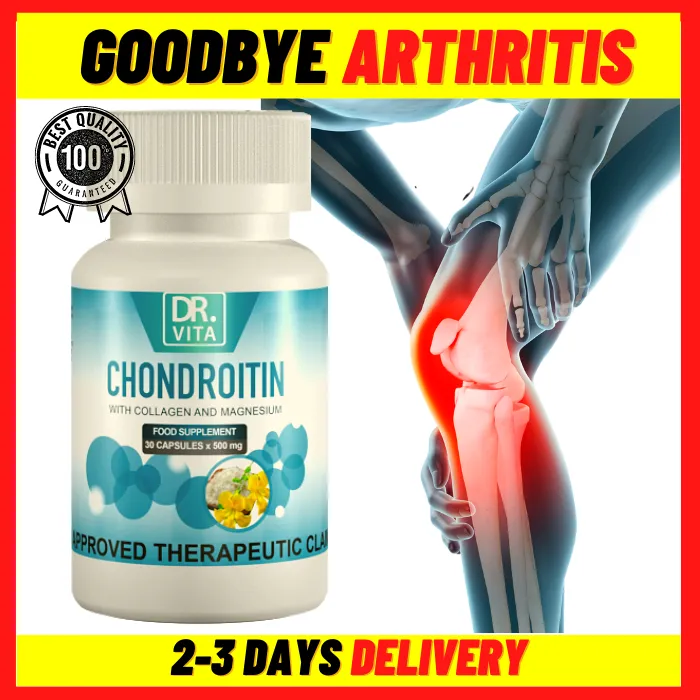 AUTHENTIC 100 EFFECTIVE !! Dr. Vita Chondroitin with Collagen and