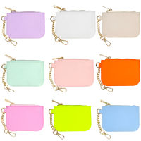 【cw】Nylon Fabric Pouch Waterproof Coin Purse Portable Card Holder Wallet Purse ID Holder Zipper Wallet Outdoor Coin Money Bags ！