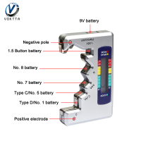 เครื่องทดสอบแบตเตอรี่ BT-886 ABS เครื่องทดสอบกำลังไฟแสดงผล LCD BT-886เครื่องทดสอบแรงดันไฟฟ้าไฟฟ้า