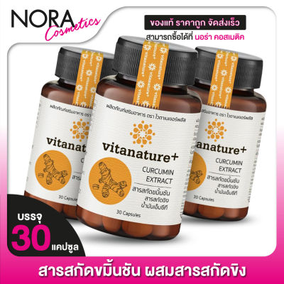 Vitanature+ Curcumin Extract ไวตาเนเจอร์พลัส สารสกัดขมิ้นชัน [3 ขวด]