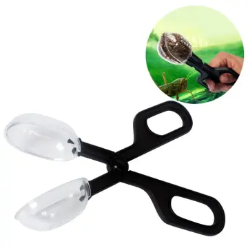 Angled Reptile Terrarium Feeding Tongs Tweezers Eco-friendly