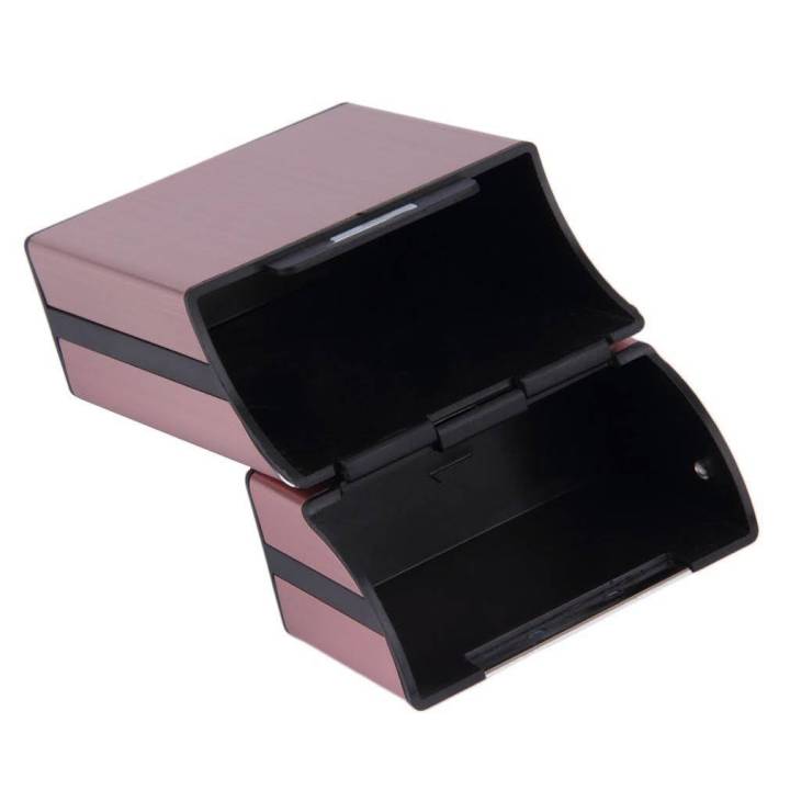 phetploy-กล่องใส่บุหรี-สีชมพู-กล่องบุหรี-กล่องอลูมิเนียม-กล่องเก็บบุหรี-สามารถเก็บบุหรีได้-20-nbsp-มวน