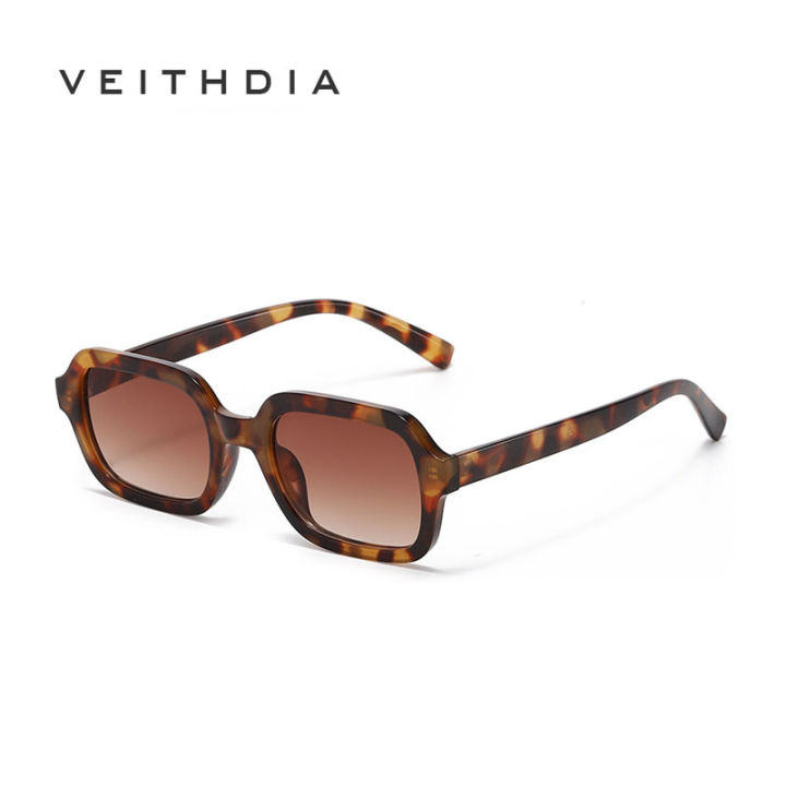 veithdia-แว่นกันแดดกรอบขนาดเล็กสี่เหลี่ยมแฟชั่นใหม่แว่นกันแดดผู้หญิงสีเจลลี่ชายหาด-s22348