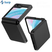 SURP พีซีทีพียู สำหรับ Z flip 5 Case บานพับแบบบานพับ ป้องกันการกระแทก ฝาปิดโทรศัพท์ ของใหม่ ฝาครอบเต็มรูปแบบ ตัวป้องกันโทรศัพท์มือถือ สำหรับ Samsung Galaxy Z Flip5 โทรศัพท์สำหรับโทรศัพท์