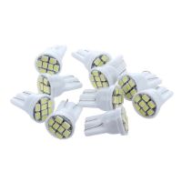 10X T10 194 168 Lamp Bulb 8 LED White For Car